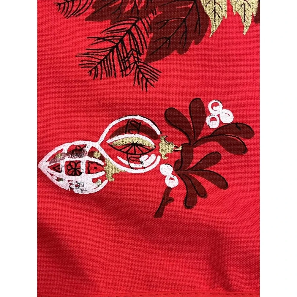 Vintage 1950s‎ Christmas Apron Mid Century Holidays 18